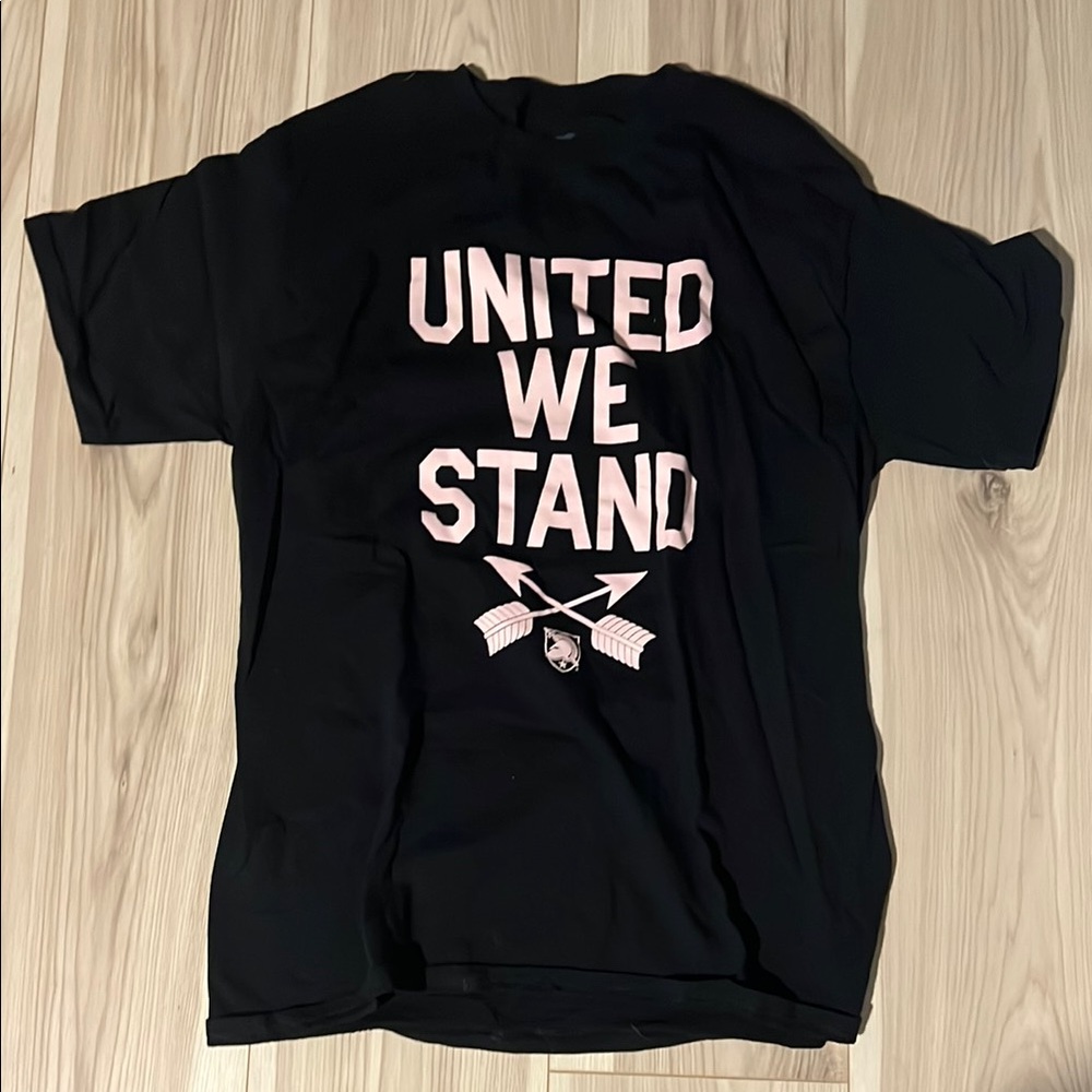 Black West Point USMA 'United We Stand' T shirt